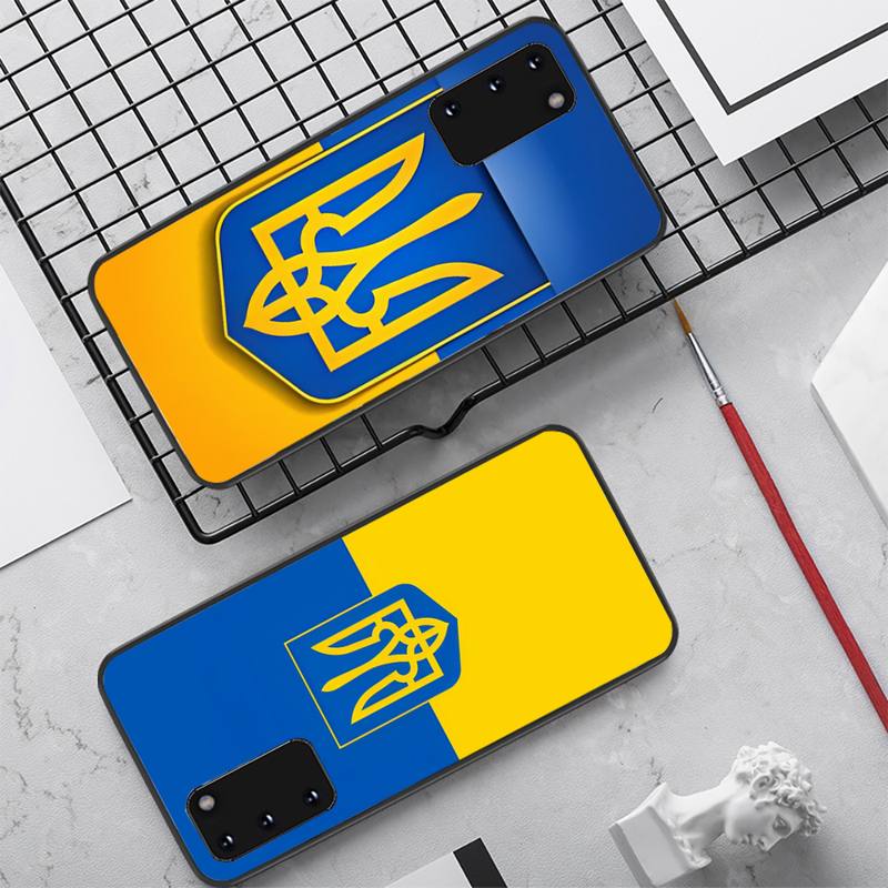 

Чохол для телефону з прапором України для Samsung S10 21 20 9 8 plus lite S20 Ultra 7edge Samsung S21FE