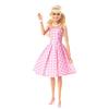Mattel Barbie Movie "Barbie" Gingham Dress Doll (3+ Years) HPJ96 Pink (x 1)