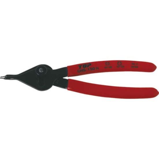 TOP Industrial Convertible Shaft and Hole Snap Made in Japan (TOP) Pliers, Compatible, 19mm-40mm Shaft, 19mm-65mm Hole, Ring, C-Ring, CHS-200N,