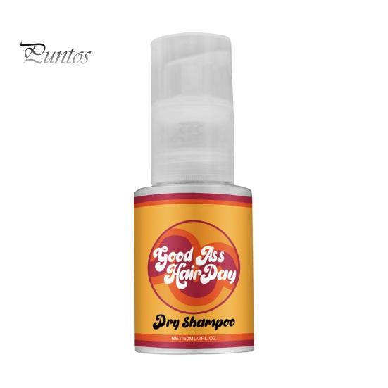

60 мл Сухой шампунь Натуральные ингредиенты Неаэрозольный Несмываемый Мужской Женский Жирный Волос Матирующий Шампунь-порошок для контроля жирности 60ML