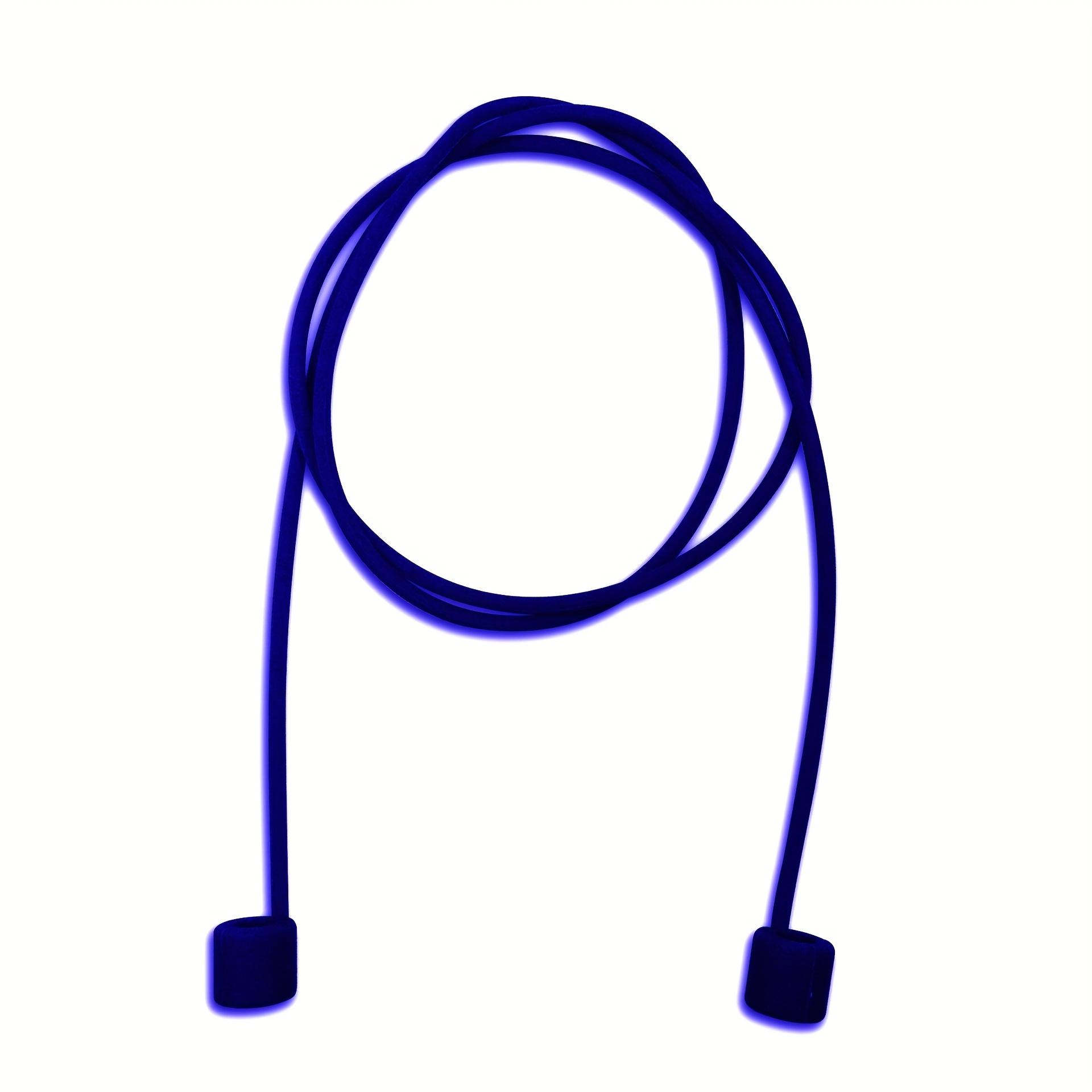 

1pc Colorful Anti-Loss Strap for Airpods Soft Sports Anti Drop Silicone Lanyard, Suitable for Both Men And Women синій