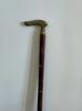 Sheesham Wood and Brass Handle Walking Cane Collectible Vintage Cane