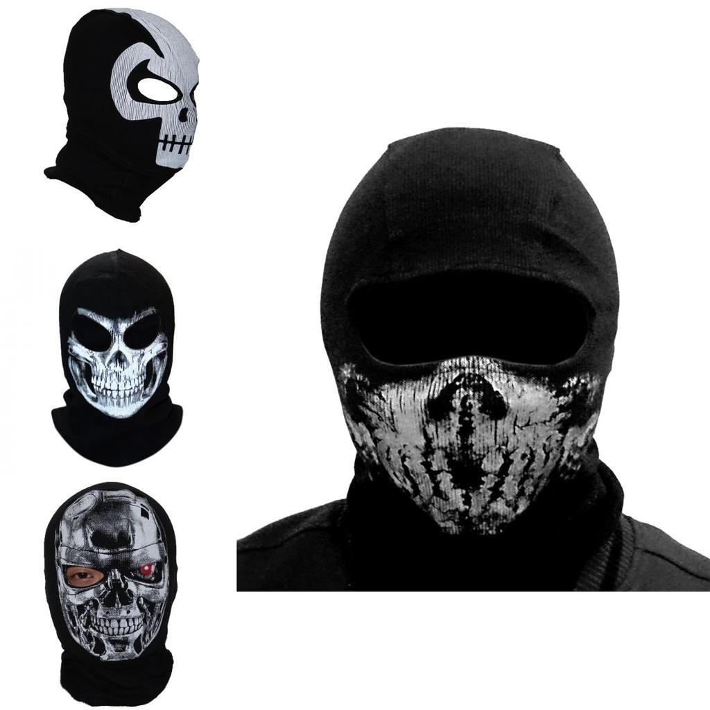 Maschera Unisex da Esterno Temu Per Gaming Call Of Duty Traspirante E Protezione Solare