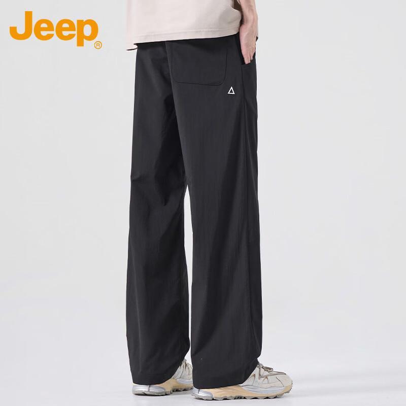 JEEP Men s Spring Autumn Straight Fit Casual Workwear Pants 4XL