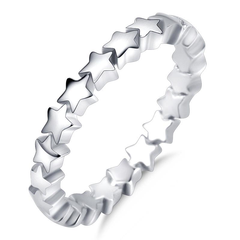 

Ювелирные изделия в европейском и американском стиле, модные и универсальные кольца для женщин, составное кольцо «Звездное небо» No. 10