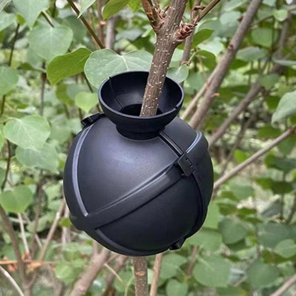 5PCS Plastic Grafting Rooting Ball Fast Propagation Nursery Ball Root Ball Propagation Hydroponics Safety Locks