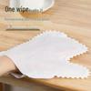 Electrostatic Disposable Dust Removal Gloves - Non-Woven Fabric for Cleaning Hair and Windows