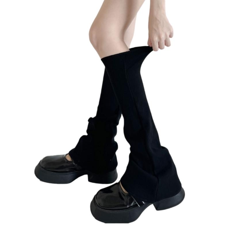 Flared Ankle Socks Breathable Polyethylene Ingredient Fit Leg Cold Weather Unisex Fashion