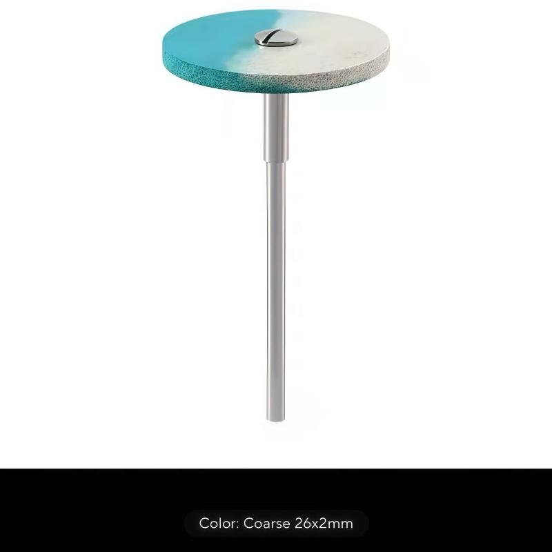 Rubber Diamond Polisher Wheel Disc Set High Diamond Concentration For Nail Art Jewelry Metal Polish