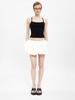Women Y2k Ruffle Bubble Skirts Summer High Waist Cute Mini Skirt Elastic Waist A-Line Skirt Beach Vacation Club Streetwear