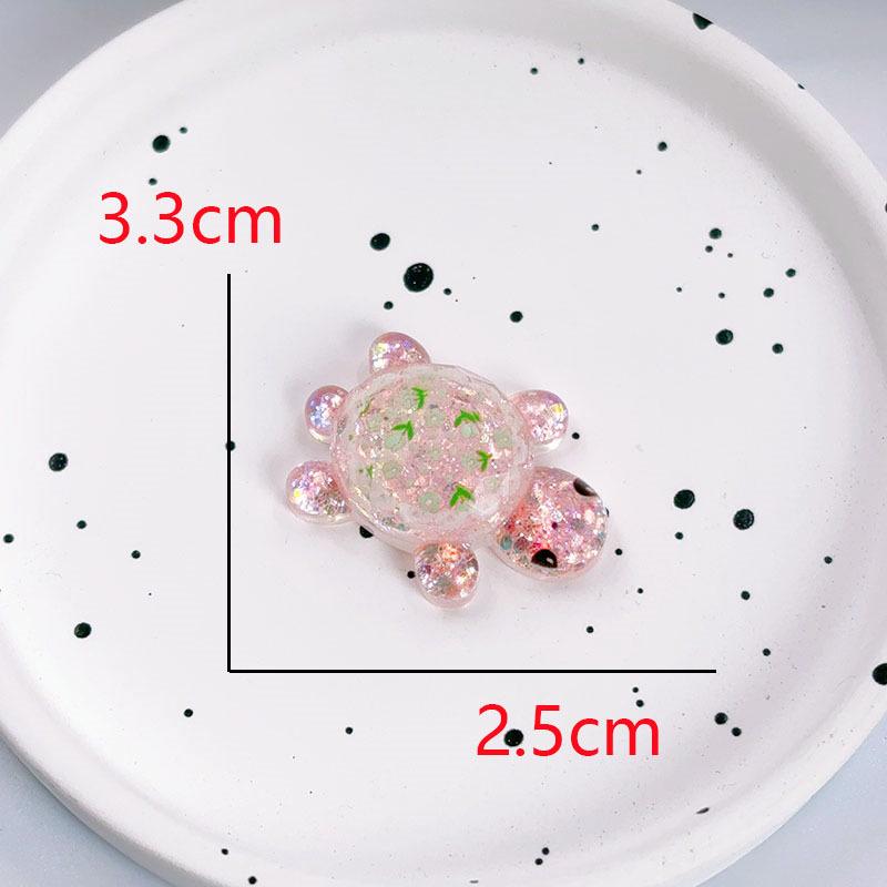 Flashing Resin Luminous Turtle Ornaments - Large & Small DIY Accessories