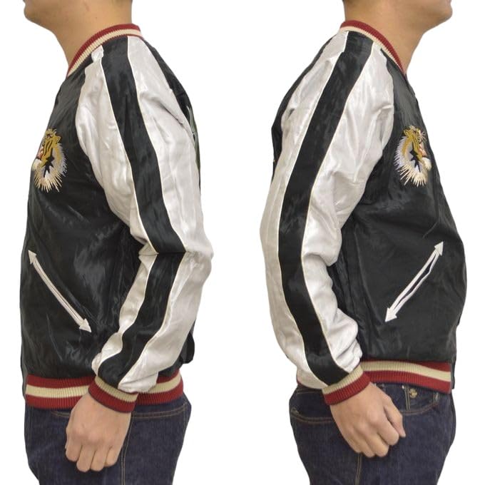 Tailor Toyo Acetate Souvenir Jacket Sukajan DRAGON HEAD ROARING TIGER Taylor Toyo TT15491-128 × (M)