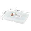 Sealed Kitchen Accessories Refrigerator Organizer Vegetable Case Storage Box Crisper Meat Container
