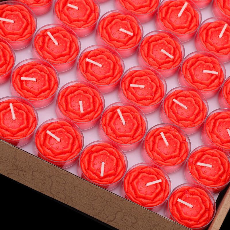 LIEI Lotus Ghee Lamps for Buddhist Offerings