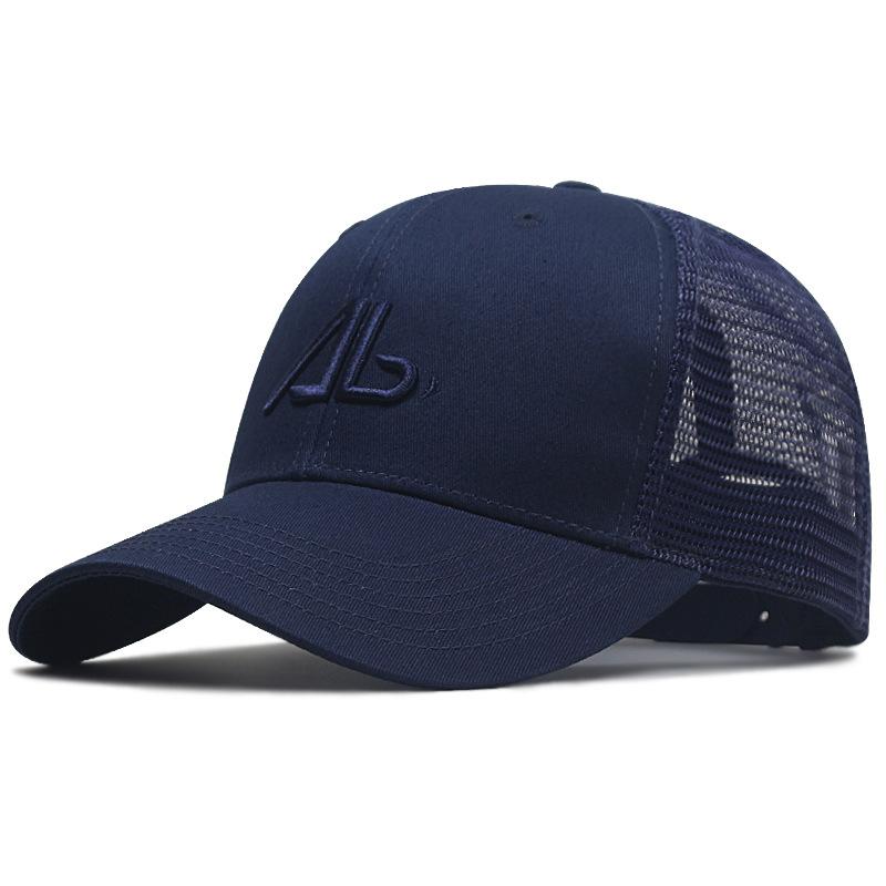 High Quality Oversize Mesh Sun Caps Women Hard Cotton Sport Hat Curved Peak Snapback Hats Big Head Men Large Baseball Cap