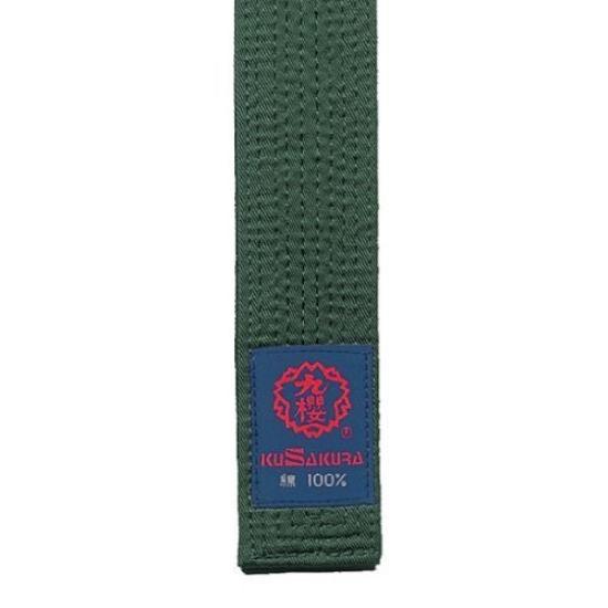 Kusakura Karate Karate Kimono Krāsa Zaļa Izmērs 5 Josta, Josta, JC5G, (G),