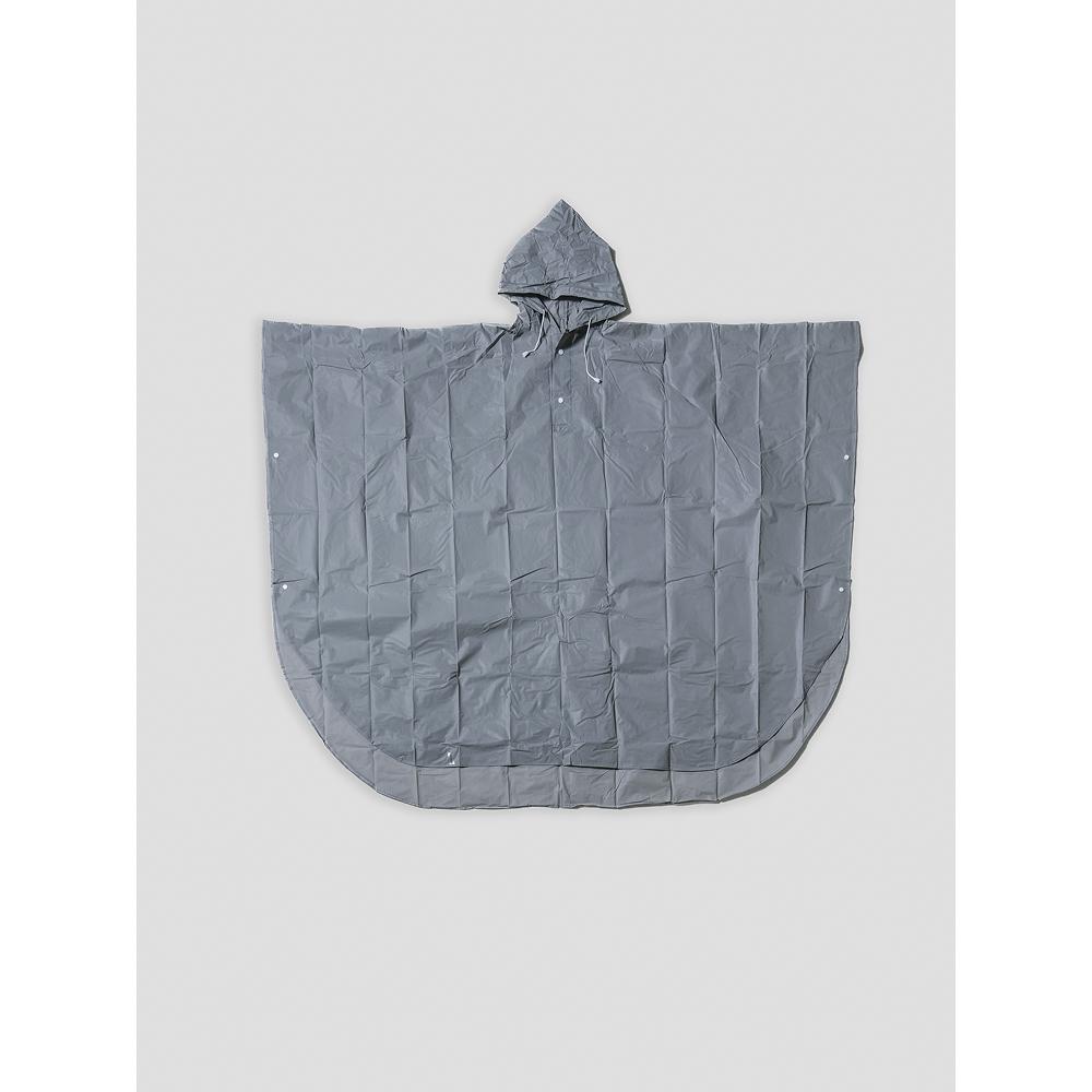 Daiso Poncho L Gray