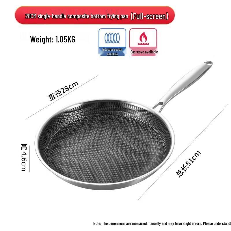 

KATA304 3-Ply Stainless Steel Frying Pan