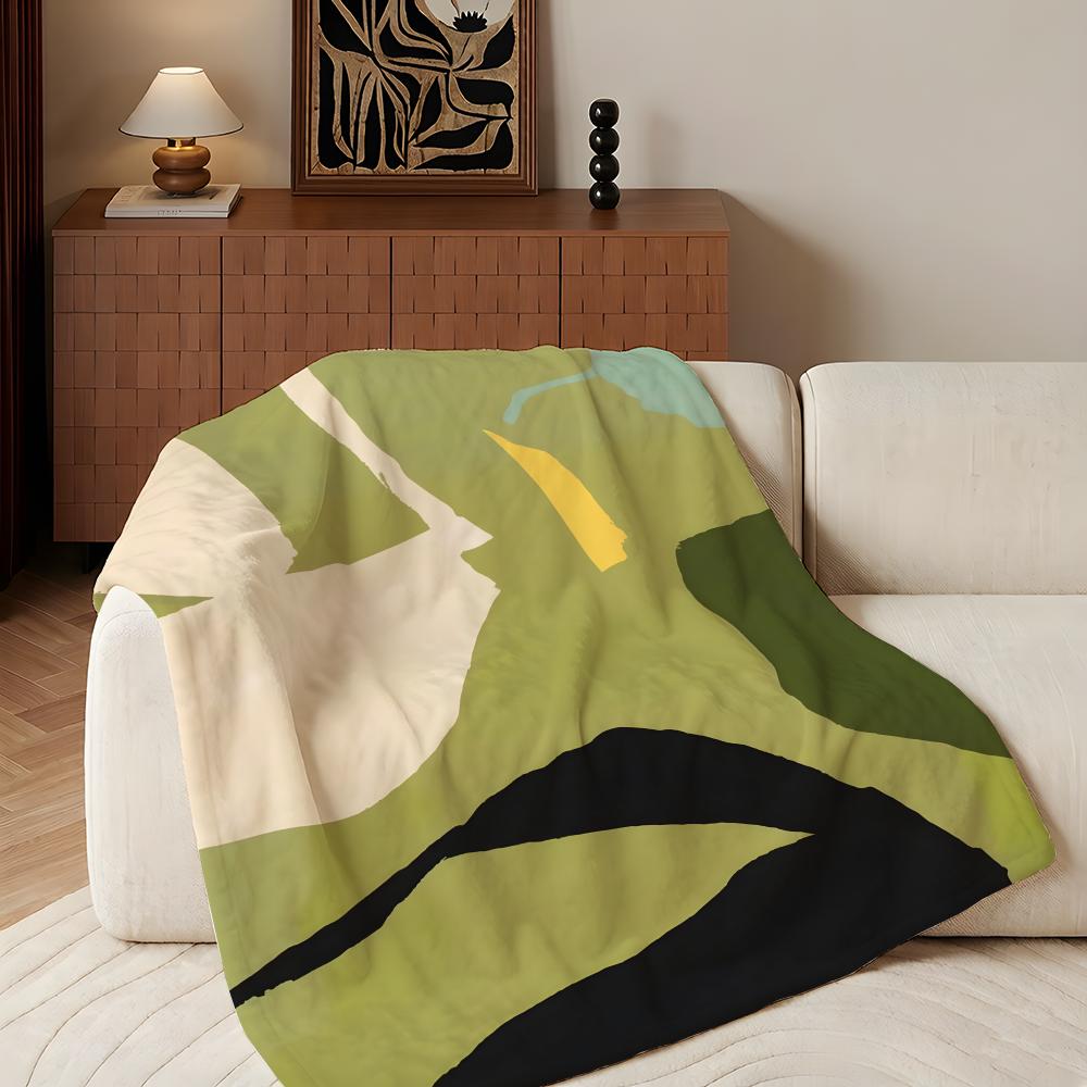 Artist S-Sylvia T-Takken Throw Flannel Throw Blanket, Lightweight Cozy, Durable Washable Cute Cool