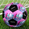 Custom Name Trolls Theme Size 5 Soccer Ball, Suitable for Both Indoor and Outdoor Matches, a Gift Suitable for Everyone.