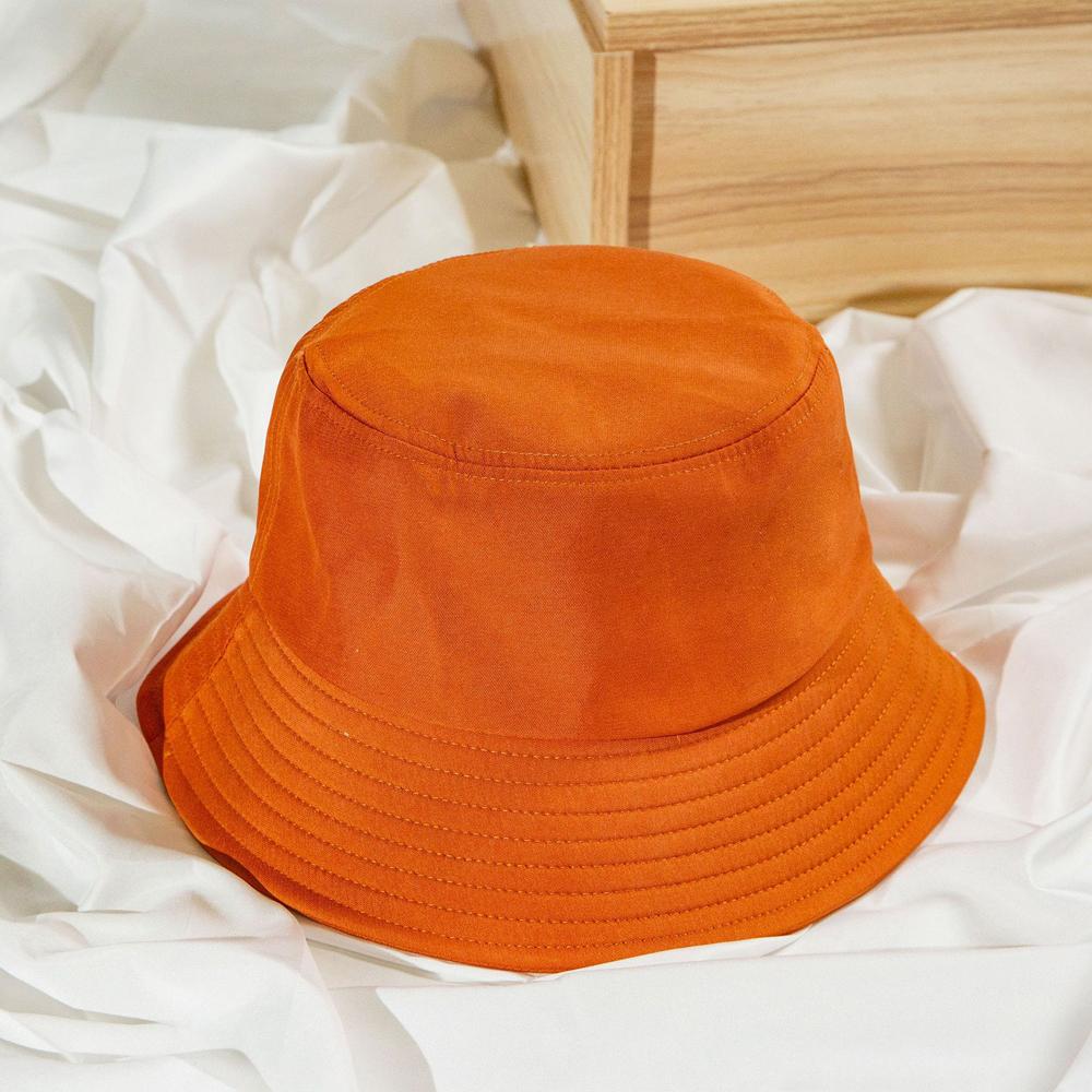 Baumwoll Eimerhut Unisex Sommer Sonnenhut Outdoor Fischerhut für Damen Herren Strand