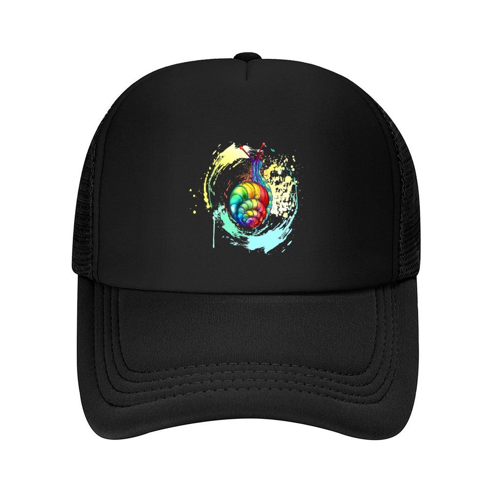 Rainbow Snail Baseball Cap funny hat Sun Hat For Children fun hats Dropshipping Womens Beach Mens