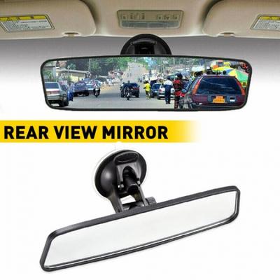 Car Rear Mirror View Universal Interior Auto Mirrorr Suction Wide Cup Mirror