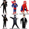 Kinderen Jongens T-shirt Broek Superheld Kostuum Halloween Cosplay Set