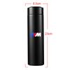 Car Smart Thermos Bottle With Temperature Display Coffee Cup For BMW M E34 E36 E60 E90 E46 E39 E70 F10 F20 F30 X5 X6 X1 M3 M5 M6 E71 F01 F02 F87