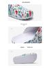 Women's Backless Cartoon Print EVA Slippers - Durable, Soft Sole Hospital Footwear