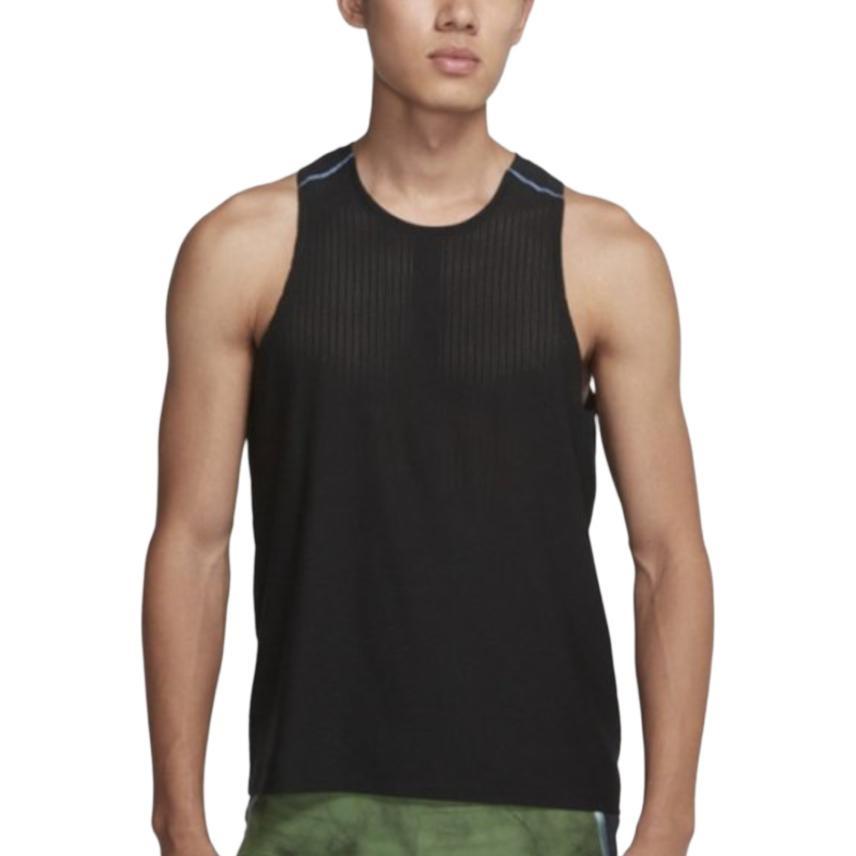 Nike Tech Pack Running Tank Black Men s BV5666-010 L