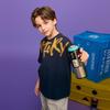 MQD Boys' Summer College Style Letter T-Shirt
