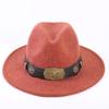 Popular European and American High-end Wool Top Hat, Men's and Women's Fashion Versatile Elegant Top Hat Jazz Hat