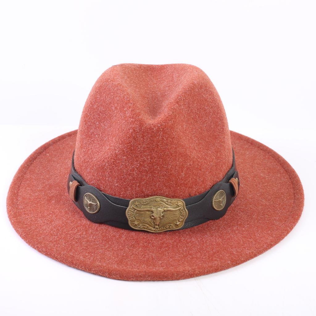 Popular European and American High-end Wool Top Hat, Men's and Women's Fashion Versatile Elegant Top Hat Jazz Hat