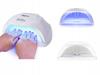 LED+UV Lamp Verk Group MANICURE PEDICURE LAMP White 54W