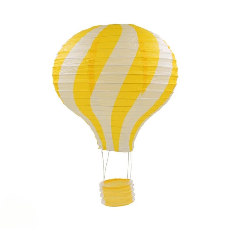 New 12inch Hot Air Balloon Paper Lantern Chinese Hanging Lantern Lamp Birthday Party Wedding Decor Lanterns Baby Showers
