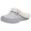 Fashion Kdmi Men's Slippers EVA Shoe Upper Cotton Slippers Classic Popular Clogs Waterproof Winter Soft Fuzzy Slippers For Men And Women