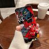 Japanese Art Samurai Ninja Clear Phone Case For Samsung Galaxy A56 A57 A37 A55 A54 A36 A35 A26 A25 A16 A17 A07 A52 A34 A73 Cover