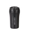 Simple And High-Value Coffee Cup Straw Double Drink Thermos Cup Portable Accompanying Cup Creative Car Male And Female Students Water Cup