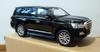 Toyota Land Cruiser 200 Series ZX 1/30 Scale Color Sample Die-Cast Model, Black, Unused with Box