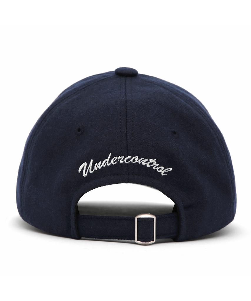 Eondeokeonteulol Autumn Winter Flannel Basic Soft Top Unisex Ball Cap Baseball Cap College Crew / Authentic B B / Navy Flannel