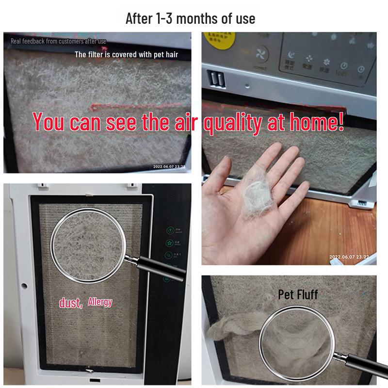 Nobick Vertical Smart Pet Air Purifier: Hair and Odor Removal, Sterilization, and Disinfection for Cats and Dogs