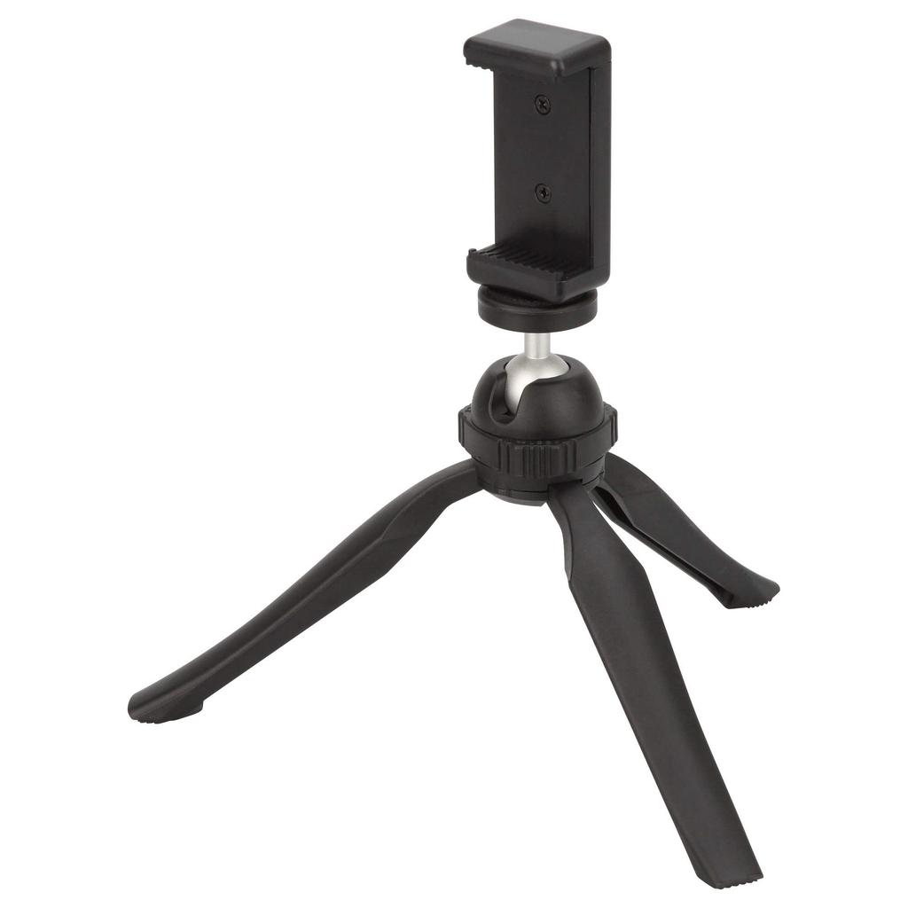 Hakuba Mini Tripod with Grip and Mobile Holder Set Mini Tripod that can also be used as a with Smartphone Perfect for Selfies and Commemorative e-Pod