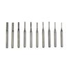 10x 1 8 0.8-3.175mm Nitride Coated Carbide PCB CNC Drill Bits