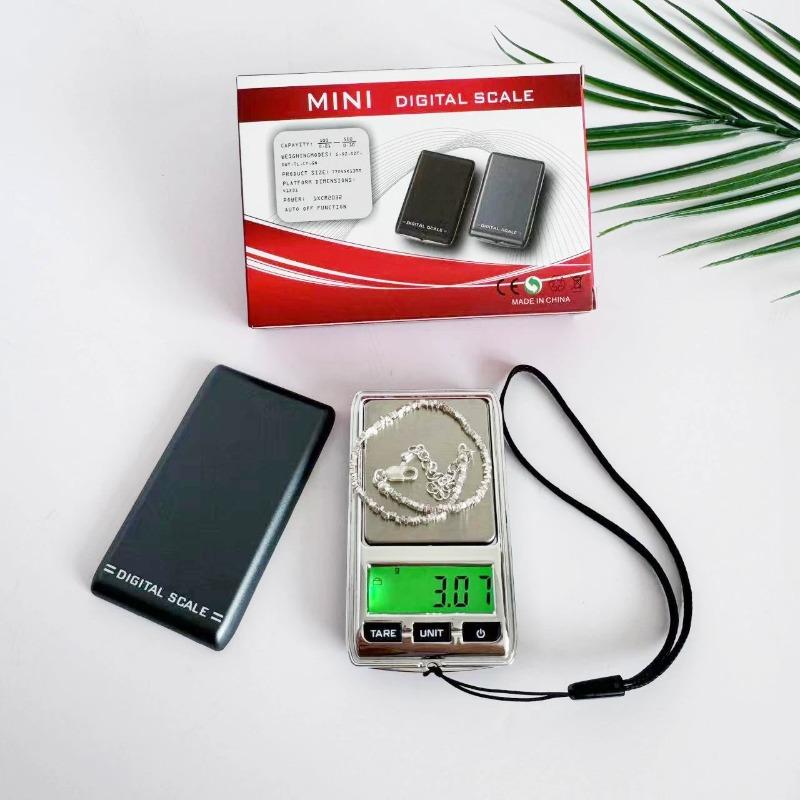 Báscula digital de precisión 0.01g, mini báscula portátil para joyería, balanza de cocina pequeña