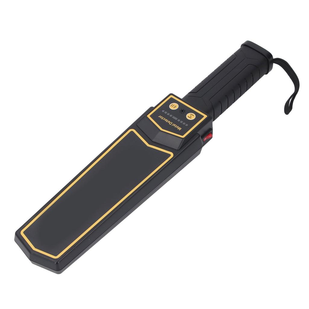 Handheld Metal Scanner High Sensitivity Visual Audible Rechargeable Metal Detector for Airports