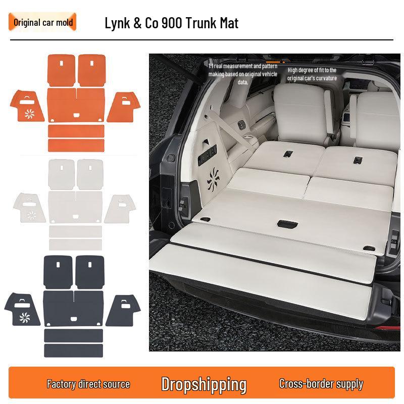 25 Lynk & Co 900 Trunk Mat: Special Full Coverage Car Decoration Accessory.