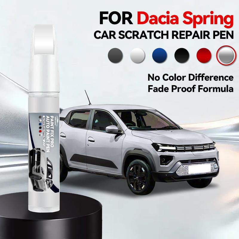 

Car Paint Repair Pen For 2021-2025 Dacia Spring Paint Scratch Repair Accessories Blue Red Green Black Grey Beige White срібний