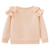Cute Doll Children's Knitted Cardigan Spring and Autumn New Girls Sweater Stylish Coat