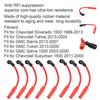 8pcs 0.4in 10.5mm Ignition Spark Plug Wires Cable Ultra-Low Resistance for Chevrolet Silverado/Tahoe 4.8 5.3 6.0 Vortec Engines